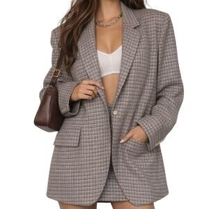 Missoni Donna Made in Italy Multicolor Tweed Blazer Vintage Designer Jacket  Y2K